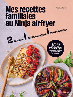 cover image of Mes recettes familiales au ninja airfryer